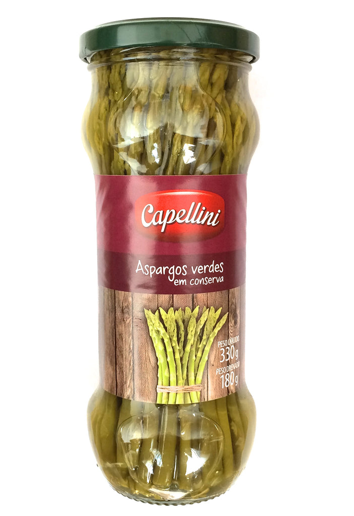 Capellini Aspargos Verdes 180g