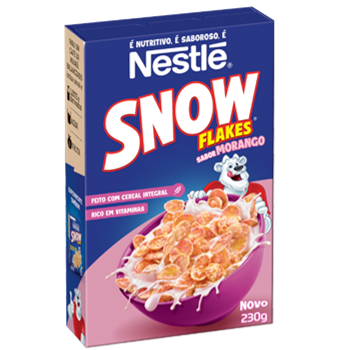 Snow Flakes Sabor Morango 230g