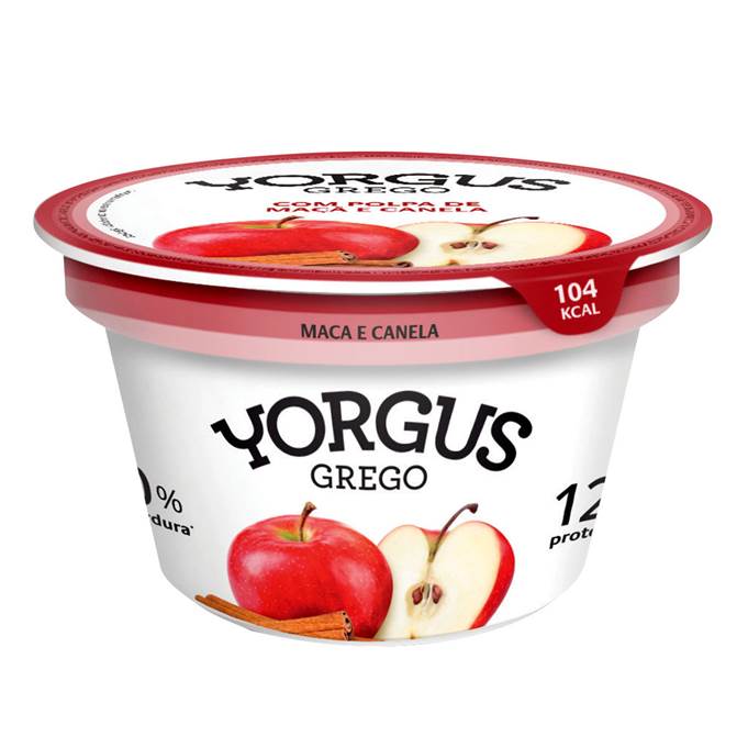 Yorgus Iogurte Grego Maçã e Canela 130g