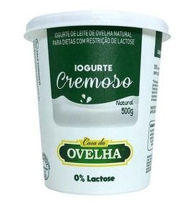 Casa da Ovelha Iogurte Cremoso Natural 0% Lactose 500g