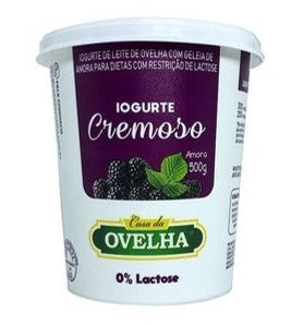 Casa da Ovelha Iogurte Cremoso Amora 0% Lactose 500g