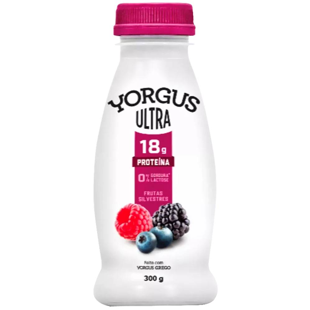 Yorgus Iogurte Ultra Proteína Frutas Silvestres 300g