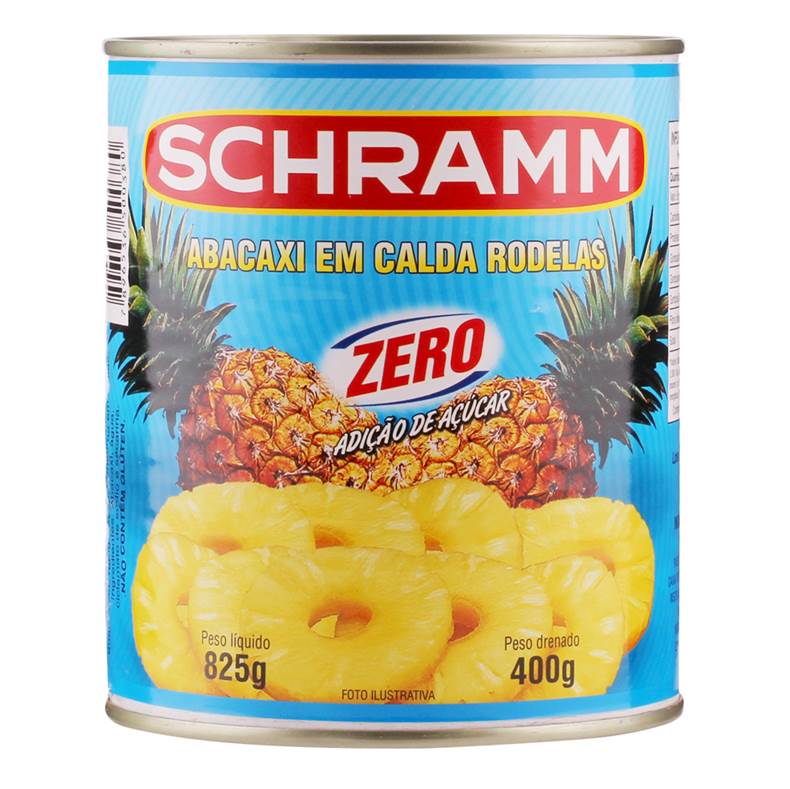 Schramm Abacaxi em Calda Zero 400g