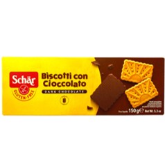 Schar Sem Glúten Biscoitti con Cioccolato 150g