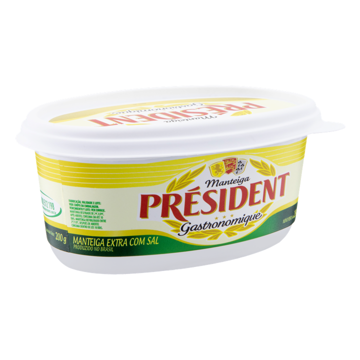 Président Manteiga Pote Gastronomique Com Sal 200g