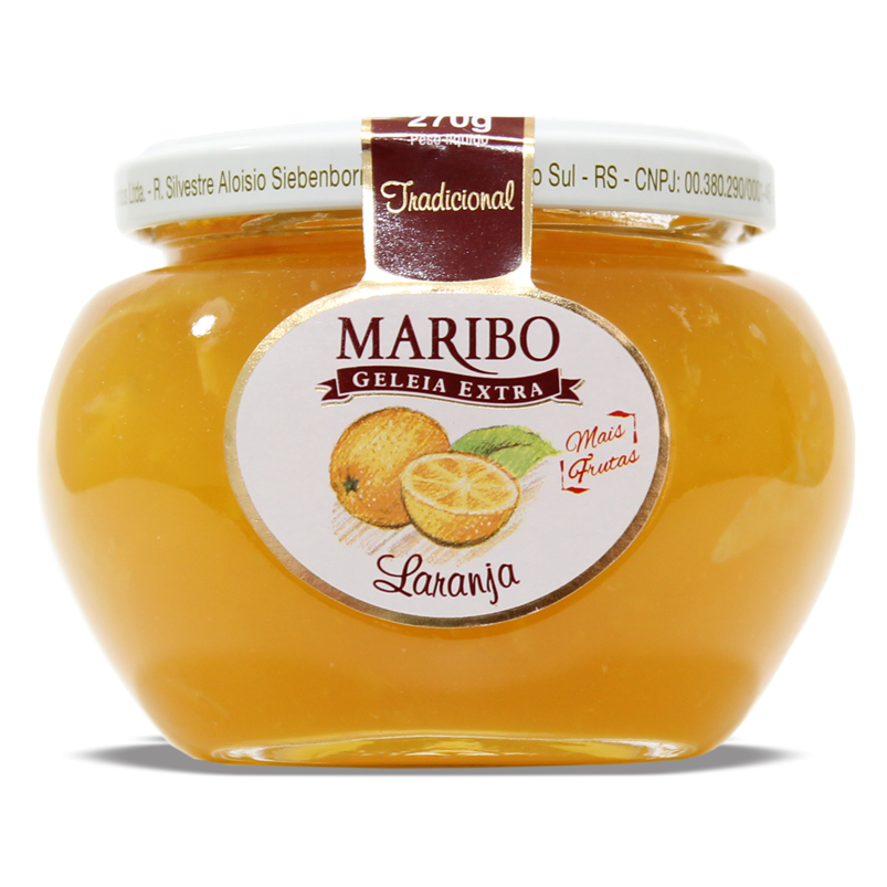 Maribo Geléia Tradicional Laranja 270g