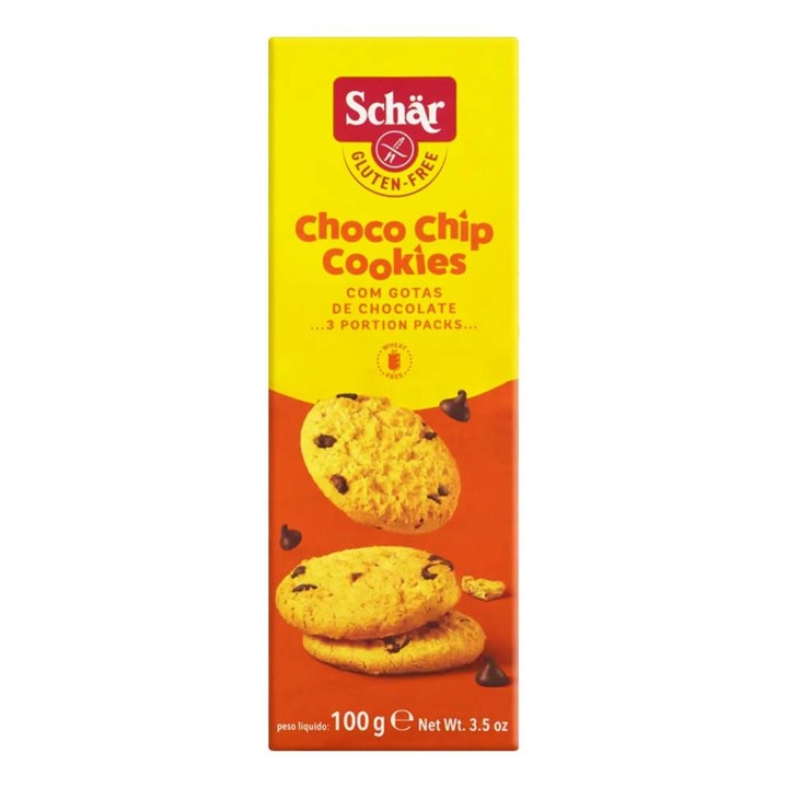 Schar Sem Glúten Choco Chip Cookies 100g