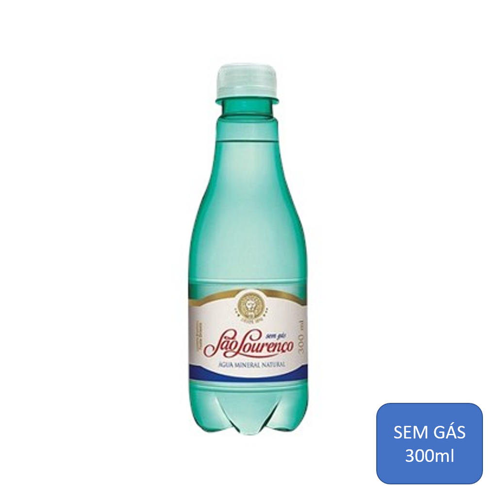 Água Sem Gás São Lourenço 300ml