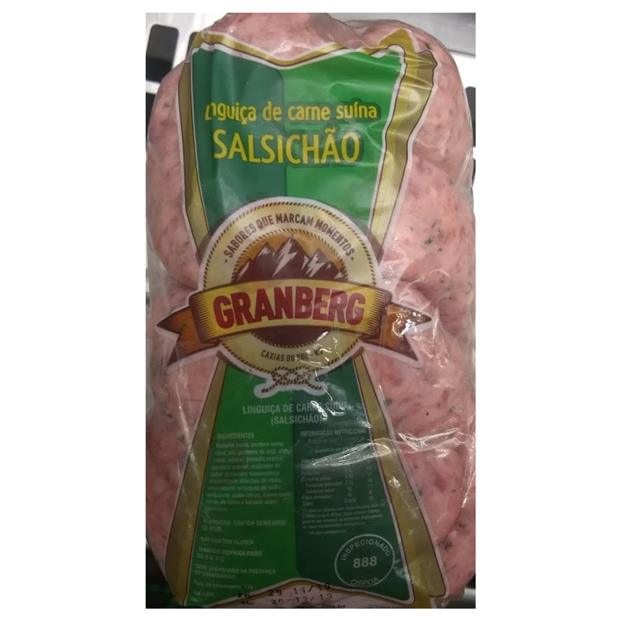 Granberg Linguiça de Carne Suína (Salsichão) 750g