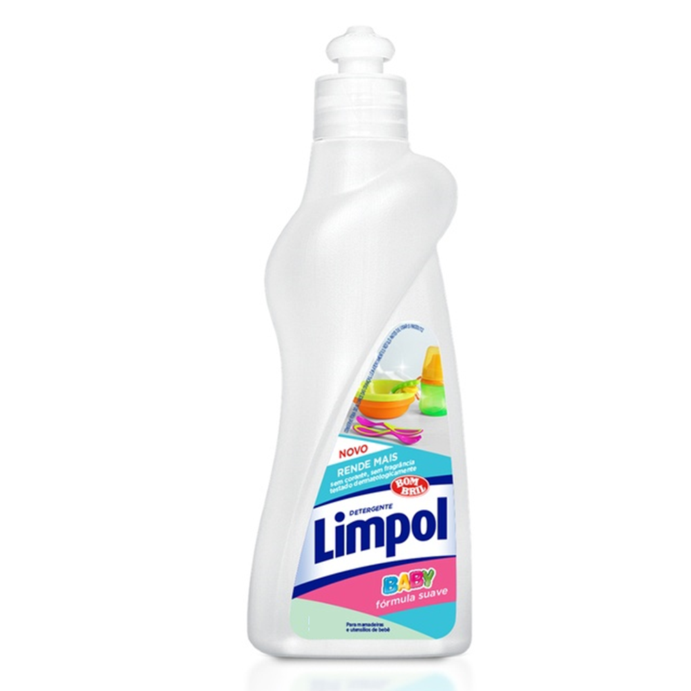 Limpol Detergente Líquido Baby Fórmula Suave 300ml