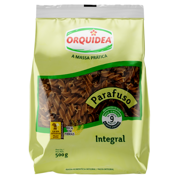 Orquídea Massa Integral Parafuso 500g