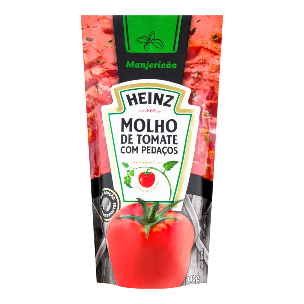 Heinz Molho de Tomate Manjericão 340g