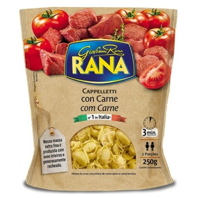 Rana Ravioli Capelletti con Carne 250g