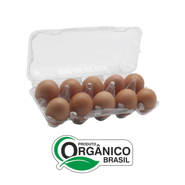 Ovos Orgânicos - 10 unidades