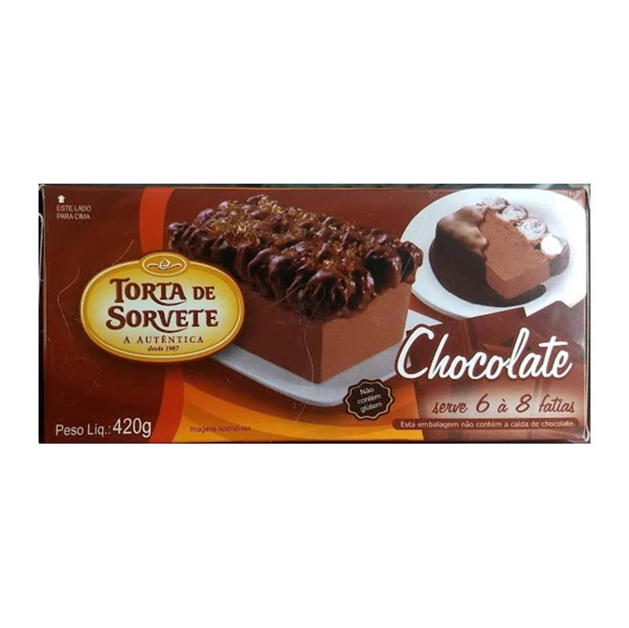 Torta de Sorvete Chocolate 420g
