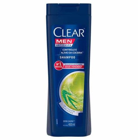Clear Men Shampoo Anticaspa Controle Coceira 400ml