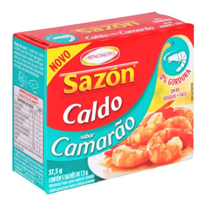 Sazón Caldo Sabor Camarão 37,5g