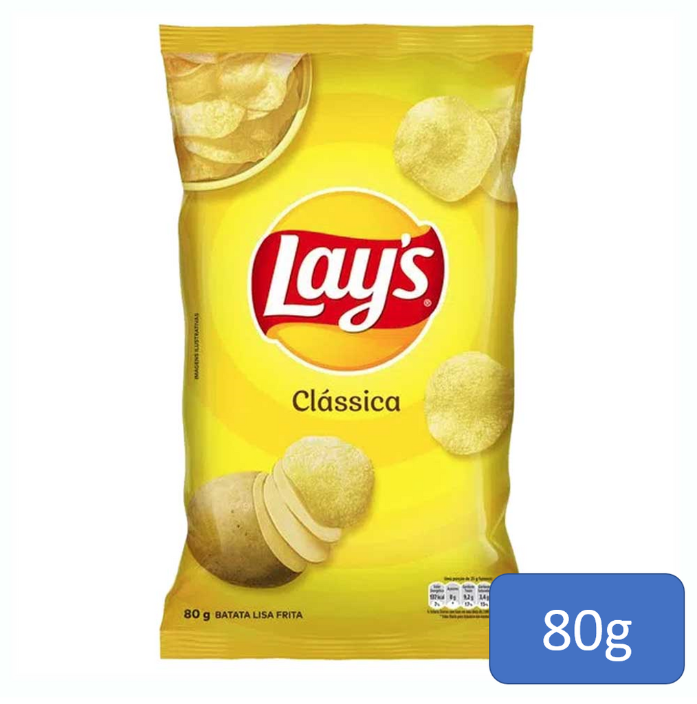 Lay's Batata Frita Clássica 80g