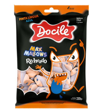 Docile Marshmallow Recheado Halloween 220g