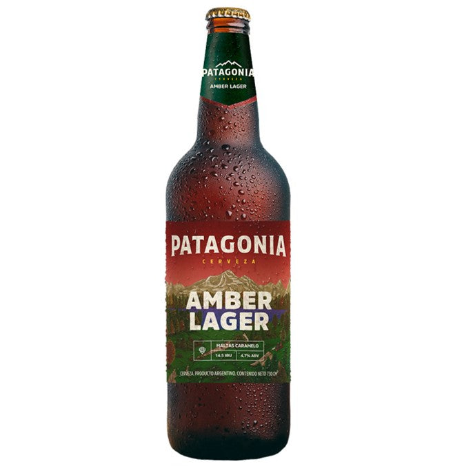 Patagonia Cerveja Argentina Amber Lager 740ml