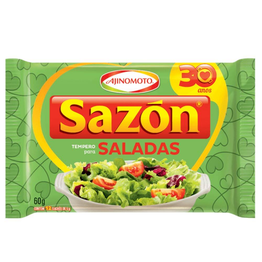 Tempero Sazón - Tempero para Saladas 60g