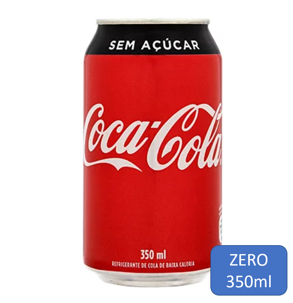 Coca Cola Lata Zero 350mL