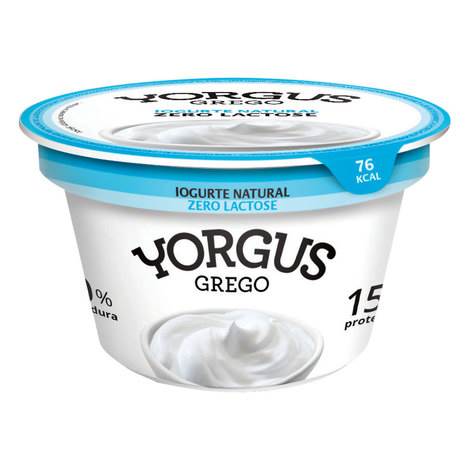 Yorgus Iogurte Grego Natural Zero Lactose 130g