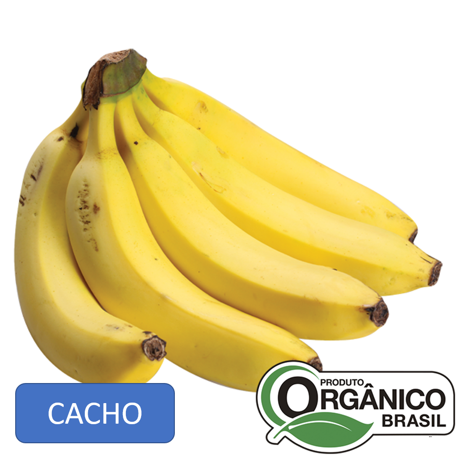 Banana Orgânica Caturra - CACHO 800g