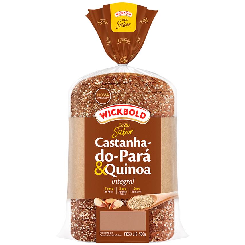 Wickbold Grão Sabor Castanha do Pará e Quinoa 500g