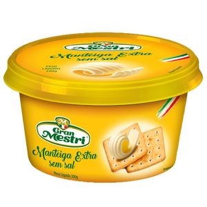 Gran Mestri Manteiga Extra sem Sal Pote 200g