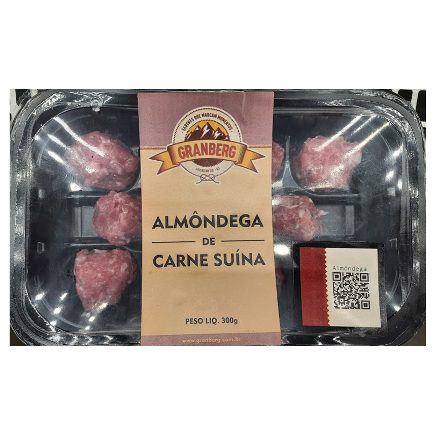 Granberg Almôndega de Carne Suína 300g