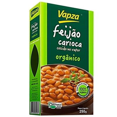 Vapza Feijão Carioca Orgânico 250g