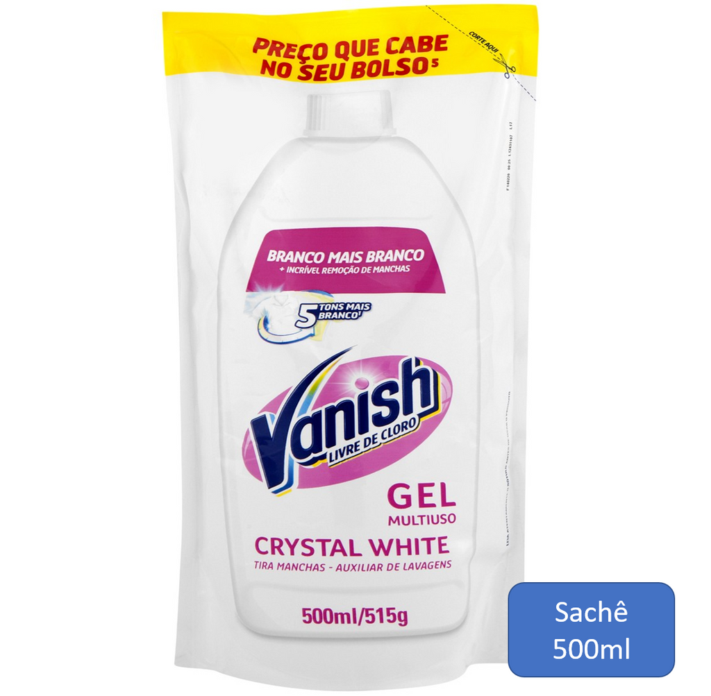 Vanish Alvejante White Gel Refil 500ml