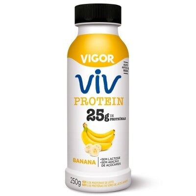 Vigor Iogurte VIV Protein 25g Banana 250g