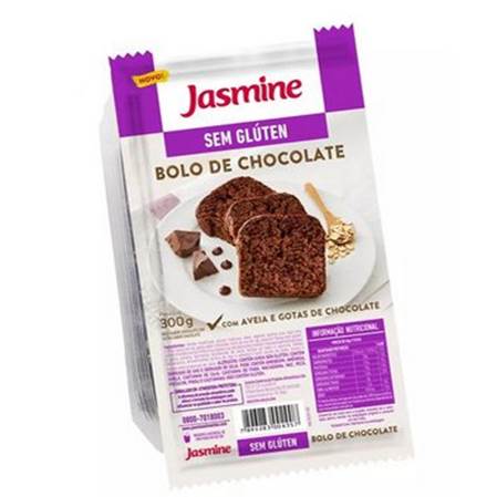 Jasmine Bolo de Chocolate Sem Glúten 300g