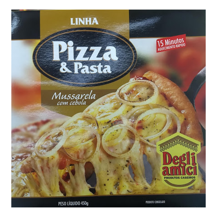 Degli Amici Pizza Mussarela com Cebola 450g