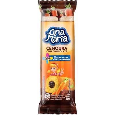 Ana Maria Bolinho Cenoura com Chocolate 35g