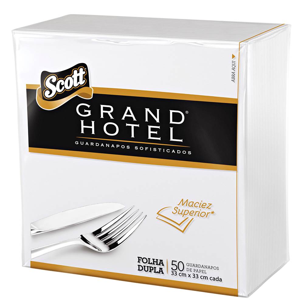 Grand Hotel 31,8cm X 32,8cm 50 unidades
