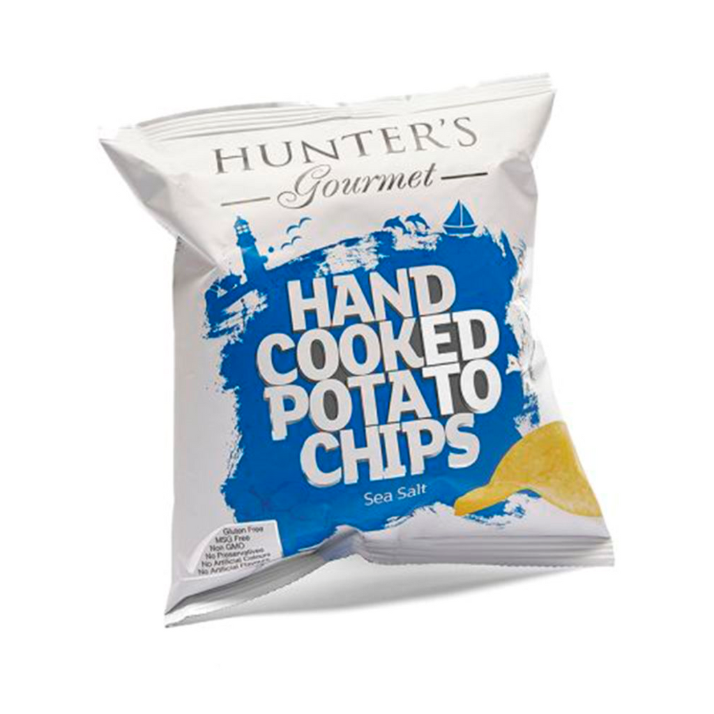 Hunter Hand Cooked Potato Chips Sea Salt 40g