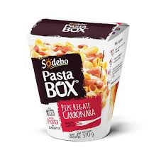 Sodebo Pasta Box Pipe Rigate Carbonara 310g