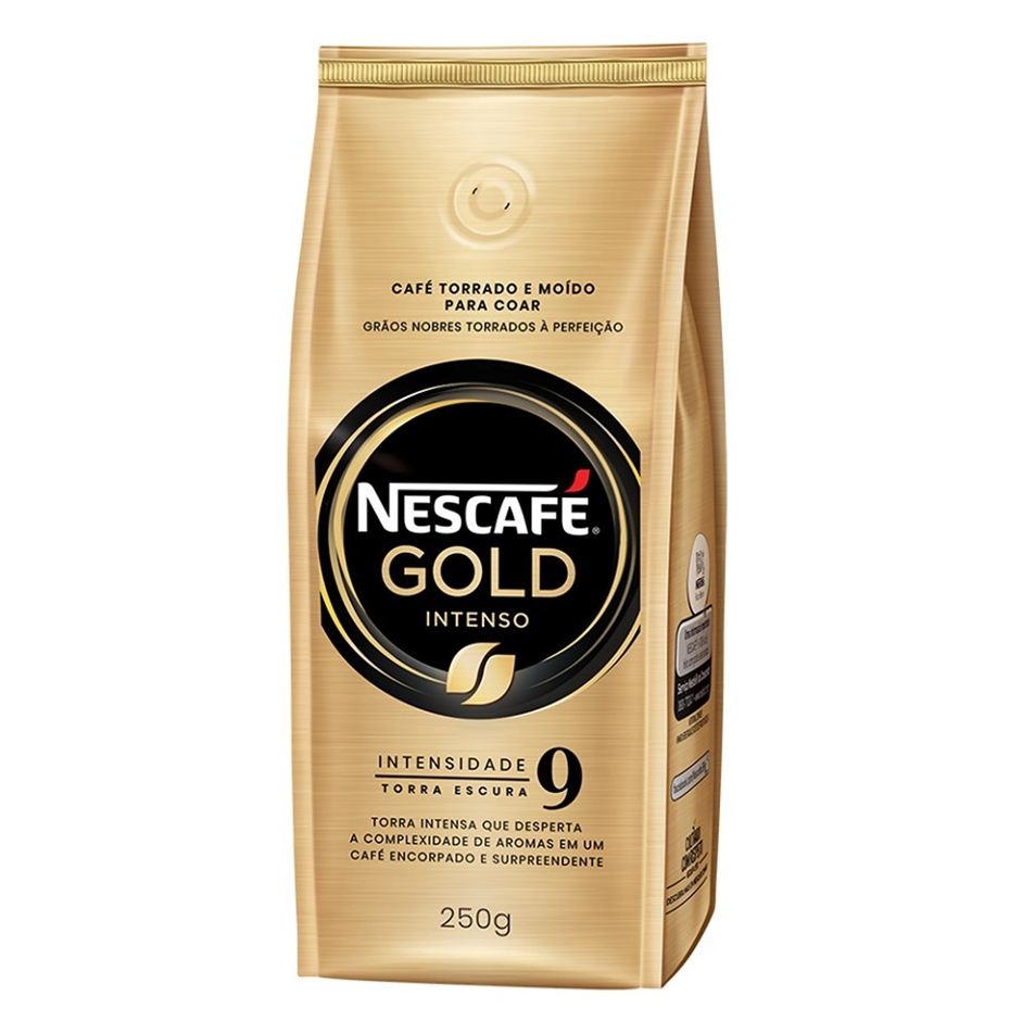 Nescafé Gold Espresso Intensidade 9 Café Torrado e Moído 250g