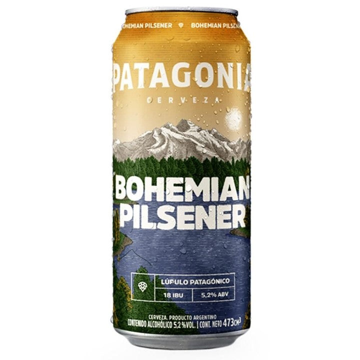 Patagonia Cerveja Argentina Bohemian Pilsner Lata 473ml