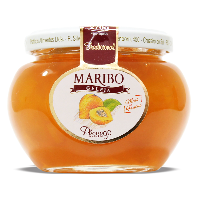 Maribo Geléia Tradicional Pêssego 270g