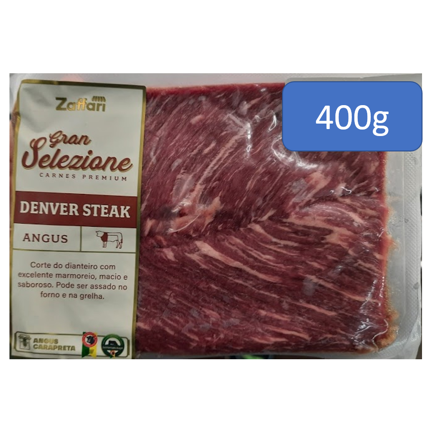 Denver Steak Carnes Premium Gran Selezione Angus Carapreta Congelada 390g