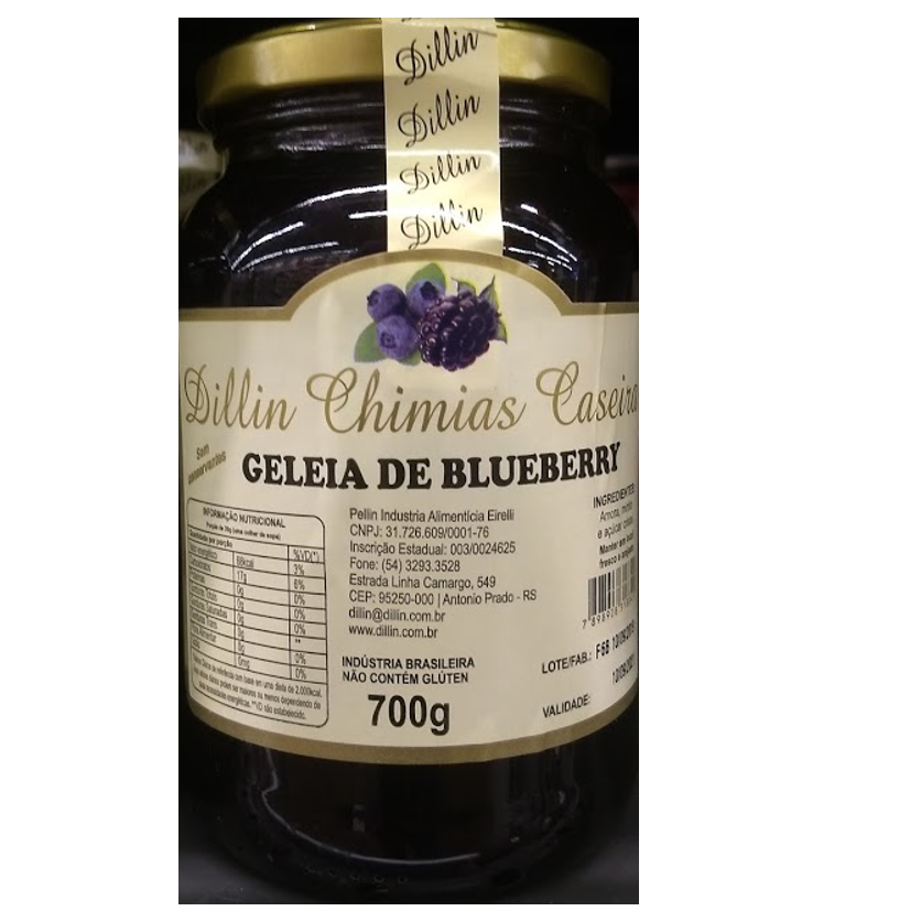 Dillin Chimias Blueberry 700g