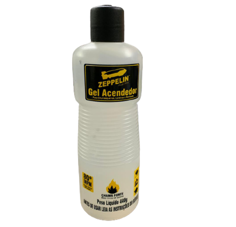 Acendedor Álcool Gel Zeppelin 440g