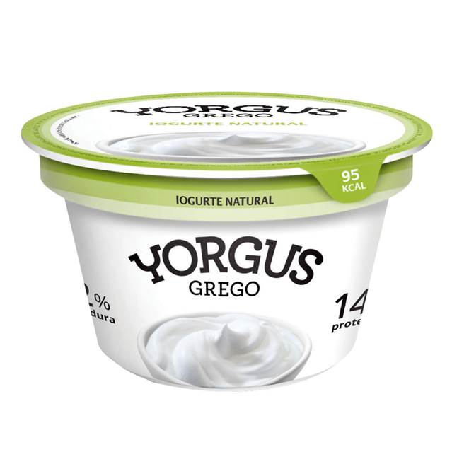 Yorgus Iogurte Grego Tradicional Natural 130g