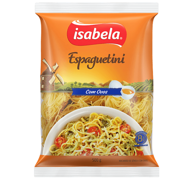 Isabela Com Ovos Espaghettini 500g