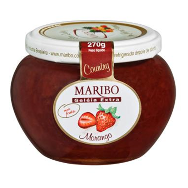 Maribo Geléia Tradicional Morango 270g