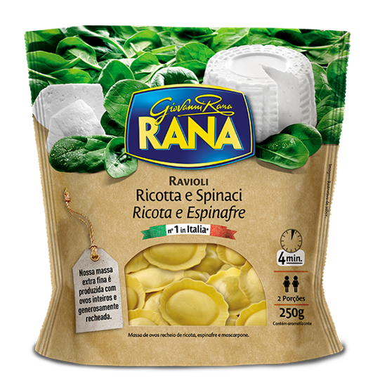 Rana Ravioli Ricotta e Spinaci 250g
